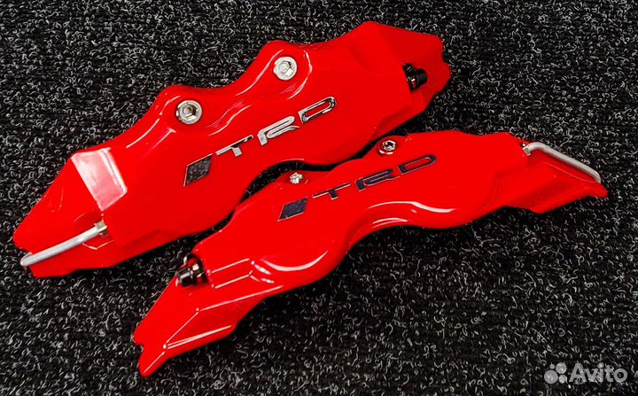 Накладки на тормозные суппорта TRD 240мм (Красный)