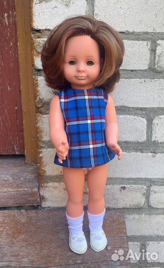 Кукла немецкая ГДР ранняя пищик работает