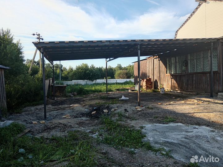 Навес под автомобиль