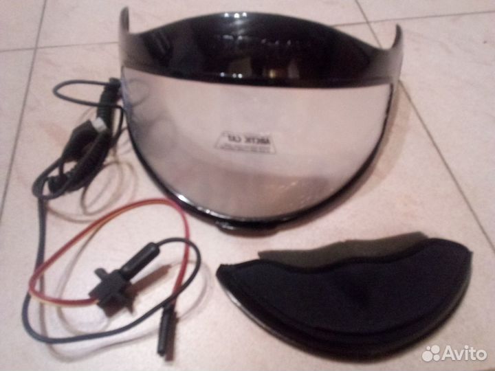 Стекло с подогревом для шлема,провода,дефлектор