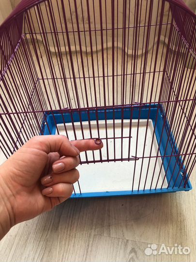 Клетка для волнистика небольшая за шоколадку