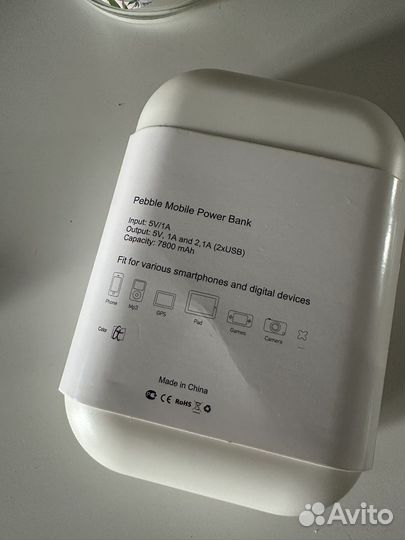 Pebble Mobile Power bank 7800 mAh