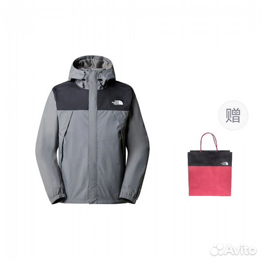 THE north face Antora Windbreaker Jackets Men Gray+Shopping Bag (xxxl)(27)