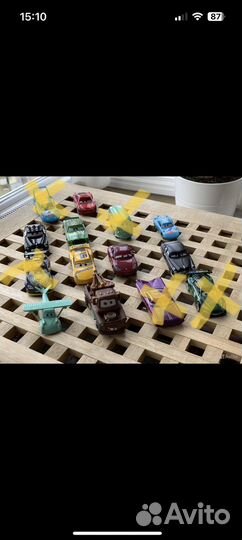 Коллекция игрушек Тачки