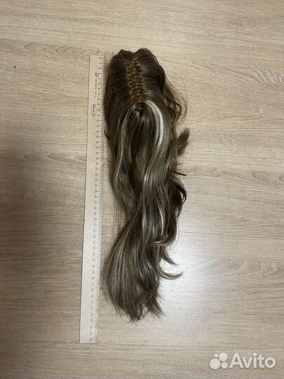 Хвост шиньон на крабе