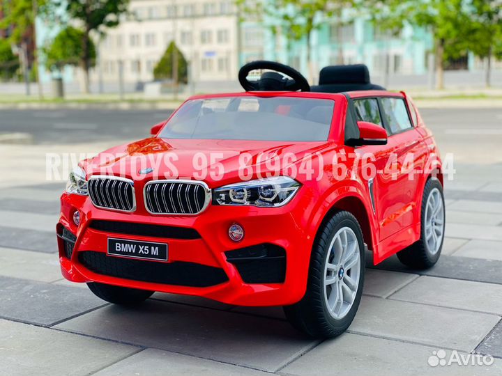 Электромобили, детские машинки BMW X5M Лицензия