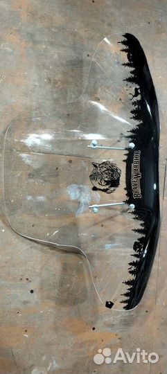 Ветровое стекло на снегоход квадроцикл