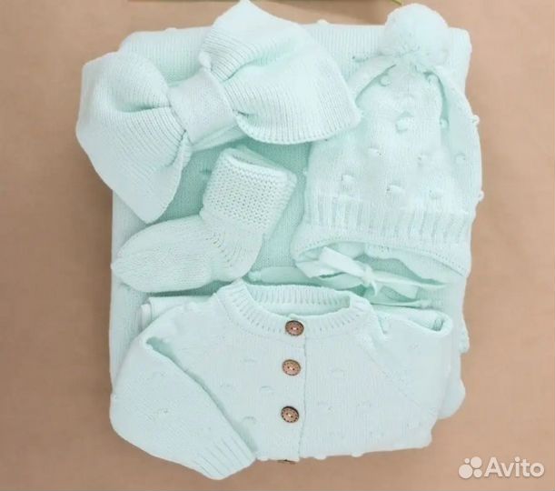 Конверт на выписку вязаный