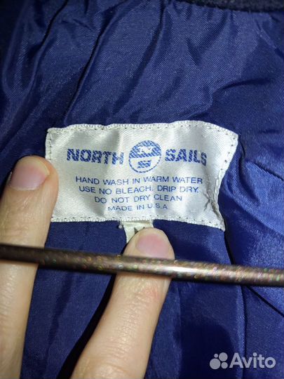 Куртка яхтенная North Sails винтаж Made in USA