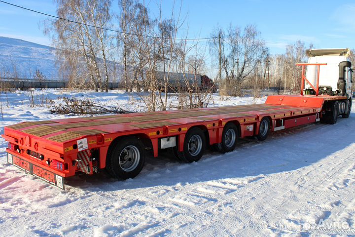 Полуприцеп трал (тяжеловоз) Berger 9854, 2023
