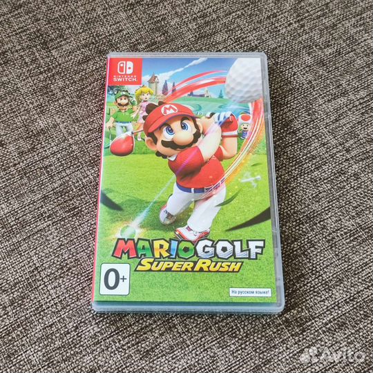 Игра для Nintendo Switch: Mario Golf Super Rush