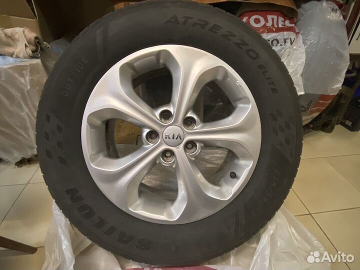 Диски и шины летние r17