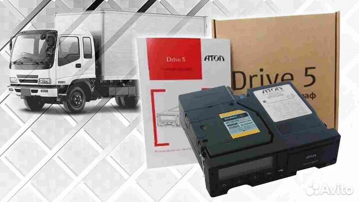 Автомобильный тахограф Атол Drive.Под ключ