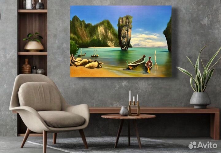 Картина маслом на холсте пейзаж