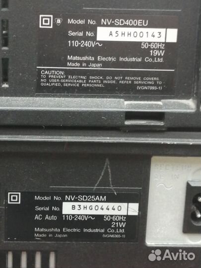 Видеомагнитофон panasonic