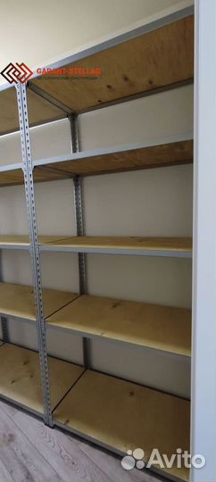 Новые стеллажи лф с фанерным настилом – высокое ка