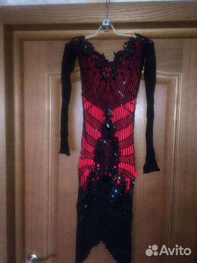 Платье для бальных танцев латина