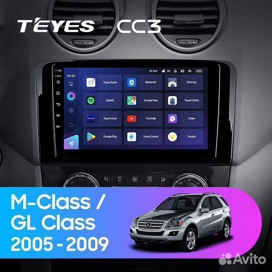 Teyes CC3L 4/32Gb Mercedes ML / GL 2005 - 2009