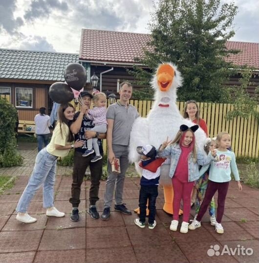 Гусь обнимусь ростовая кукла