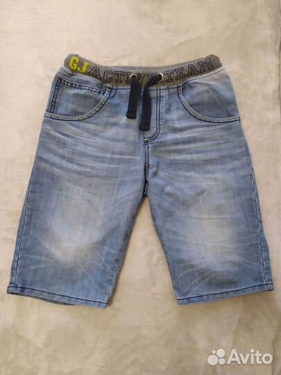 Шорты джинсовые р. 152