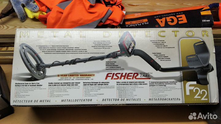 Металлоискатель Fisher f22 11DD
