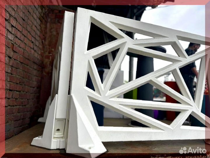 Модульное ограждение занирование