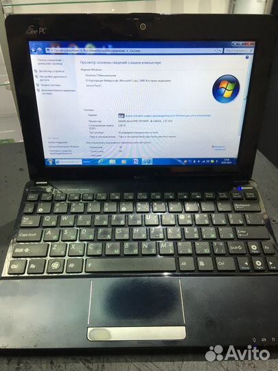 Нетбук asus Eee pc1015pn
