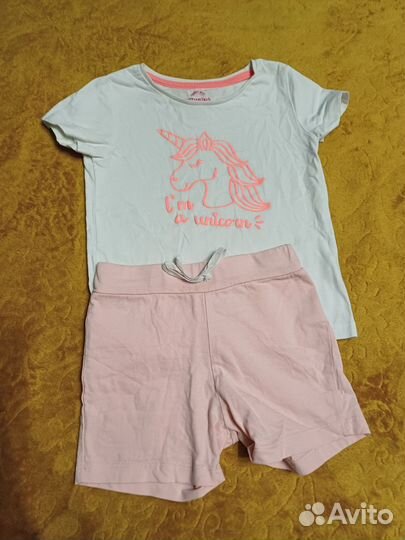 Вещи пакетом на девочку 98-104