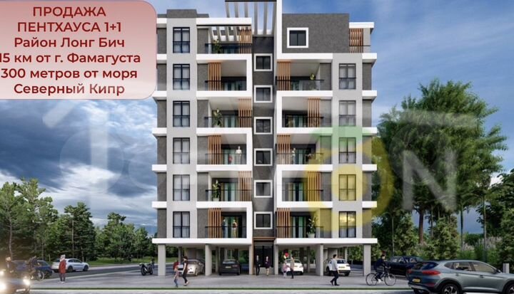 2-к. квартира, 72 м² (Кипр)