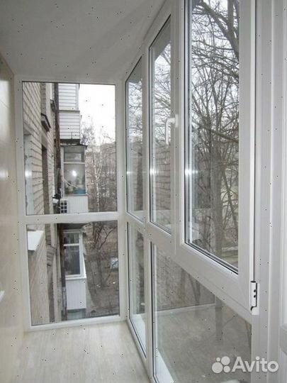 Балкон пластик под ключ