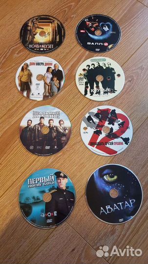 DVD диски коллекция фильмов