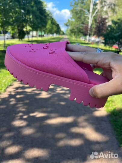 Сабо женские Gucci Pink