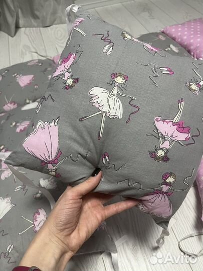 Бортики (подушки) в детскую кроватку