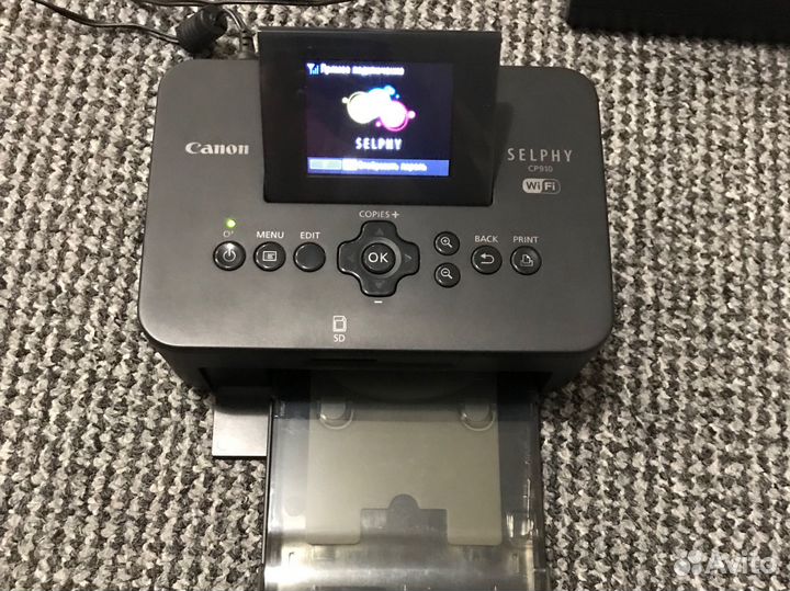 Фотопринтер canon selphy cp910
