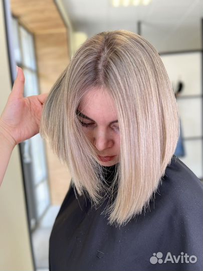 Услуги парикмахера окрашивание