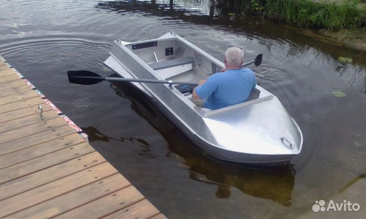 Алюминиевая лодка Романтика - Н 3.5 м, art.DS6523