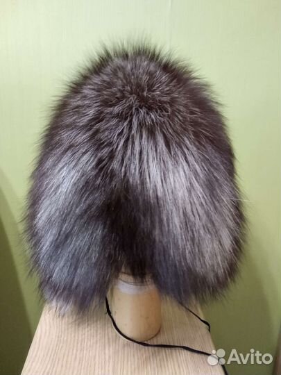 Шапка из чернобурки
