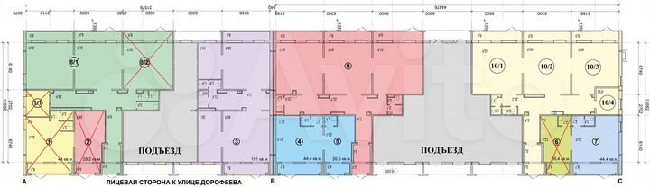 Торговая площадь, 44 м²