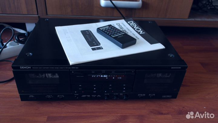 Кассетная дека denon DRW-850