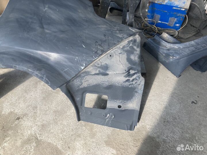Renault megane 2 заднее левое крыло
