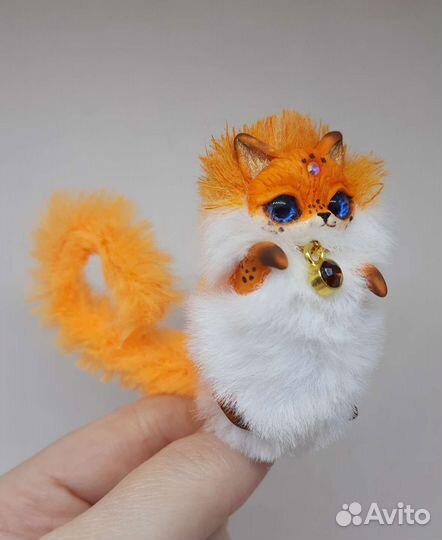 Лиса игрушка