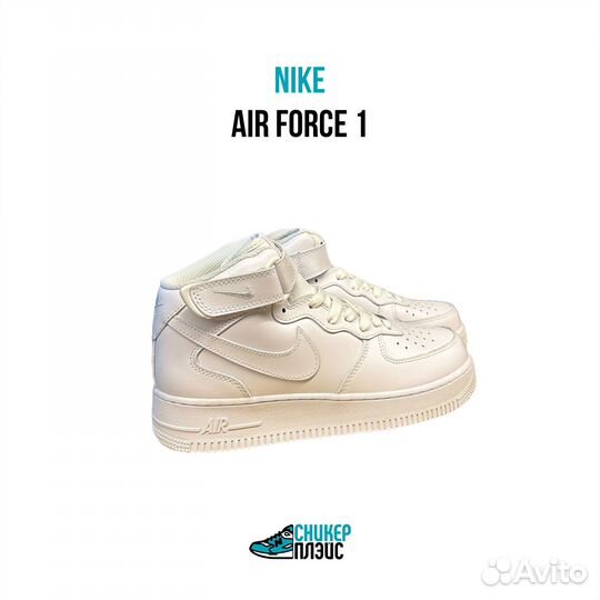 Кроссовки Nike Air Force 1 Mid Triple White