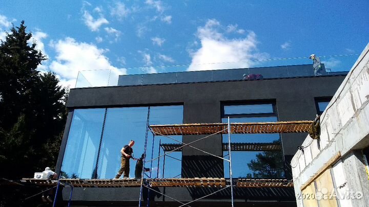 Фасадное остекление