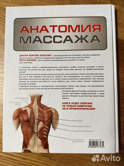 Книга Анатомия массажа