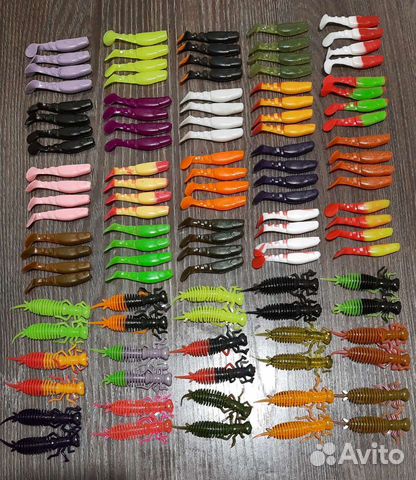 Набор силиконовых приманок