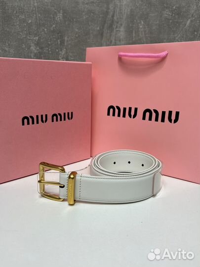 Ремень miu miu 3 цвета