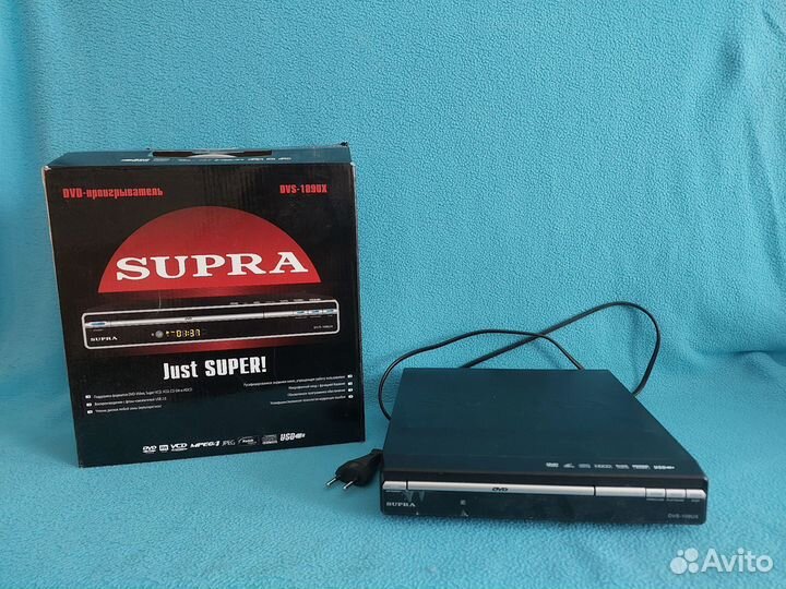 DVD-проигрыватель supra DVS-109UX