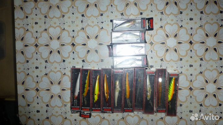 Воблеры Rapаla Minnow Rap MR-9 оригинал
