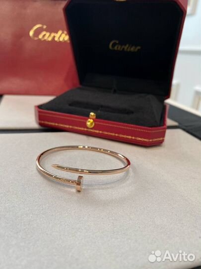 Браслет cartier гвоздь премиум