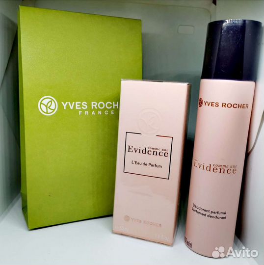Как явность Эвиденс Evidence Ив Роше Yves Rocher